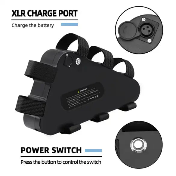 Ghosts 52v 20ah Triangle Battery (2000w)