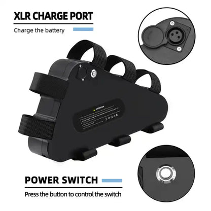 Ghosts 52v 20ah Triangle Battery (2000w)